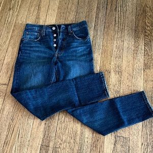 Levi’s 501 high waist button fly jeans